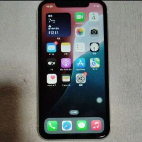 iPhone XR 64GB ホワイト シムフリー バッテリー86% ケース付
