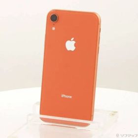 ソフマップ 〔中古品〕 iPhoneXR 128GB コーラル MT0T2J／A SIMフリー【262】