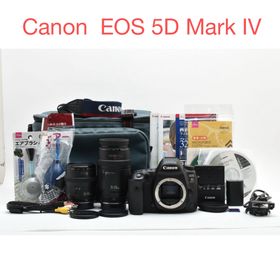 キヤノン(Canon)のCanon EOS 5D Mark IV標準&望遠ダブルレンズセット(デジタル一眼)