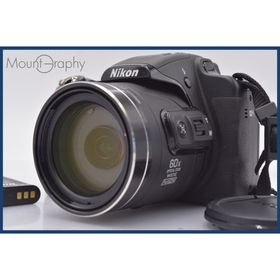 【動作保証】 ニコン Nikon COOLPIX P610 60x 前キャップ、バッテリー付属 同梱無料 #mj8342(コンパクトデジタルカメラ)