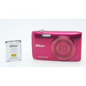 【A3060】 Nikon COOLPIX S3500 ニコン クールピクス(コンパクトデジタルカメラ)