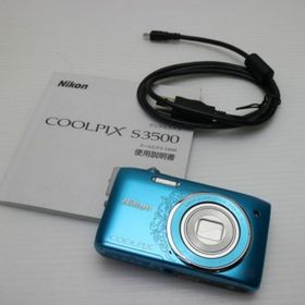 ニコン(Nikon)のCOOLPIX S3500 オリエンタルブルー M777(コンパクトデジタルカメラ)
