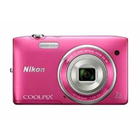 【中古】「非常に良い」Nikon デジタルカメラ COOLPIX S3500 光学7倍ズーム 有効画素数 2005万画素 ストロベリーピンク S3500PK(コンパクトデジタルカメラ)