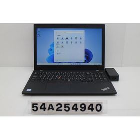 ノートパソコン Lenovo ThinkPad L590 Core i5 8265U 1.6GHz/8GB/256GB(SSD)/15.6W/FWXGA(1366x768)/Win11 外装打痕あり