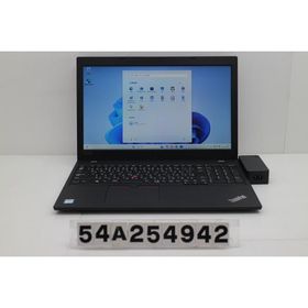 ノートパソコン Lenovo ThinkPad L590 Core i5 8265U 1.6GHz/8GB/256GB(SSD)/15.6W/FWXGA(1366x768)/Win11 キー文字消えあり