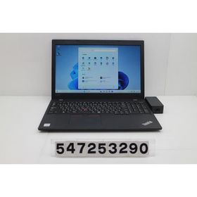 ノートパソコン Lenovo ThinkPad L590 Core i3 8145U 2.1GHz/8GB/256GB(SSD)/15.6W/FWXGA(1366x768)/Win11