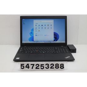 ノートパソコン Lenovo ThinkPad L590 Core i3 8145U 2.1GHz/8GB/256GB(SSD)/15.6W/FWXGA(1366x768)/Win11