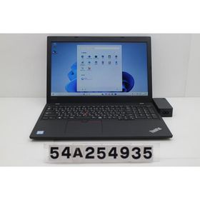 ノートパソコン Lenovo ThinkPad L590 Core i5 8265U 1.6GHz/8GB/256GB(SSD)/15.6W/FWXGA(1366x768)/Win11