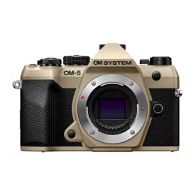 【エントリーで更にポイントアップ 2/5(木)23:59まで！】OM SYSTEM OM-5 Mark II BEG サンドベージュ ボディ ミラーレスデジタル一眼カメラ IP53防水防塵対応 OM5MK2BODYSBG