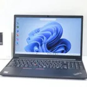 美品 訳有品15.6型 Lenovo ThinkPad E15 Gen2 Ryzen 5 4650U★6コア Core i7相当 8GB / SSD256GB カメラ ノートパソコン Windows11 17448
