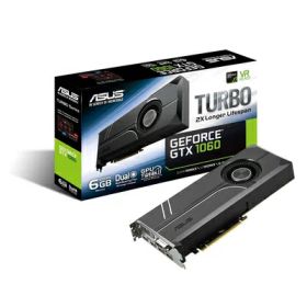 【中古】 ASUS NVIDIA GeForce GTX1060搭載ビデオカード メモリ6GB TURBO-GTX1060-6G