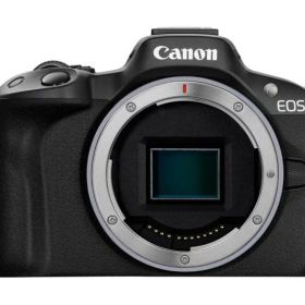 【中古】Canon ミラーレス一眼カメラ EOS R50 ボディ(レンズなし)ブラック/APS-C/約375g EOS R50 BK