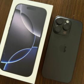 iPhone 16 Pro 128GB ブラック 本体