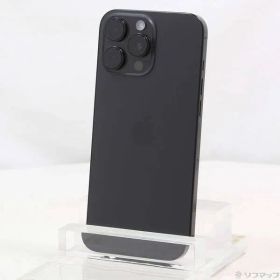 ソフマップ 〔中古品〕 iPhone16 Pro Max 256GB ブラックチタニウム MYWG3J／A SIMフリー【262】