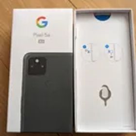 Google Google Pixel 5a 、Spigenケース付 (上部小キズあり)