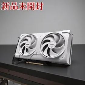 MSI エムエスアイ GeForce RTX 5060 Ti 16G VENTUS 2X OC WHITE PLUS グラフィックボード 16GB GDDR7 PCIe5.0