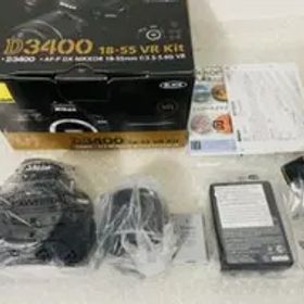 Nikon一眼レフカメラ D3400 AF-P 18-55 VR レンズキット