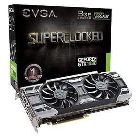 【中古】EVGA GTX1080 8GB SC Gaming ACX 3.0 08G-P4-6183-KR