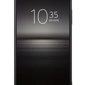 ソニー スマートフォン Xperia1 II (SIMフリー/フロストブラック) [XQ-AT42(B)] 携帯電話