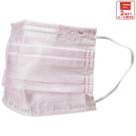 # 99% カット スケーター 不織布 プリーツ マスク エンボス 10枚 入り 大人 用 MSKPE4 スケーター【ふつうサイズ キャラクター カラー 不織布カラーマスク カラーマスクマイメロディ マイメロ サンリオ 女の子 女子】