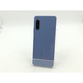 【中古】SONY au 【SIMロック解除済み】 Xperia 10 III ブルー 6GB 128GB SOG04【千葉】保証期間１ヶ月【ランクA】