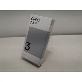 【未使用】Oppo ymobile 【SIMフリー】 OPPO A3 5G 4GB 128GB ブラック【仙台駅東口】保証期間3ヶ月