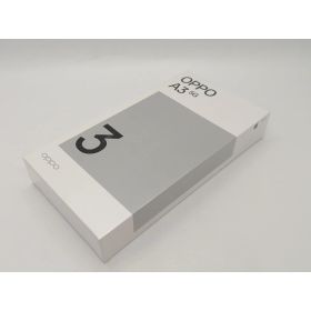 【未使用】Oppo ymobile 【SIMフリー】 OPPO A3 5G 4GB 128GB ブラック【広島本通】保証期間3ヶ月