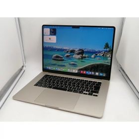 【中古】Apple MacBook Air 15インチ (M4,2025) M4(CPU:10C/GPU:10C) 16GB/256GB スターライト MW1J3J/A【なんば】保証期間1ヶ月【ランクA】