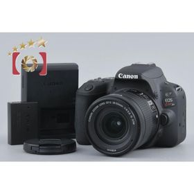 【中古】Canon キヤノン EOS Kiss X9 EF-S 18-55 IS STM レンズキット ブラック シャッター回数僅少