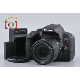 【中古】Canon キヤノン EOS Kiss X9i + EF-S 18-55mm f/4-5.6 IS STM シャッター回数僅少