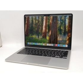 【中古】Apple MacBook Air 13インチ M2(CPU:8C/GPU:8C) 8GB/256GB シルバー MLXY3J/A (M2,2022)【新宿2】保証期間１ヶ月【ランクB】