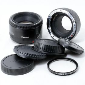 ⭐️美品⭐️Canon EF 50mm F1.8Ⅱ& EF-EOS Mアダプター