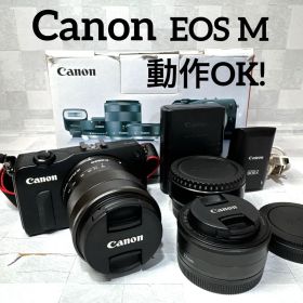 B071 Canon EOS M イオス ダブルレンズキット ミラーレス