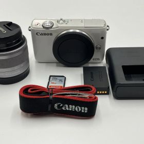 【返品保証・動作確認済】Canon EOS M10 + EF-M 15-45mm レンズキット