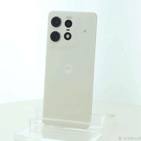 【中古】Motorola(モトローラ) motorola edge 50s pro 256GB バニラクリーム MOSAH3 Softbank SIMフリー 【258-ud】
