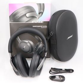 ボーズ(BOSE)の中古 Bose QuietComfort Ultra Headphones ワイヤレスヘッドホン ブラック 【可(C)】(ヘッドフォン/イヤフォン)