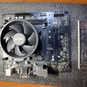 ASRock A520M +CPU RYZEN 5 3500