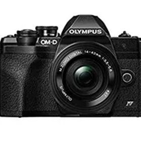 【中古】「非常に良い」Olympus OM-D E-M10 Mark IV ブラックボディ ブラック M.Zuiko デジタル ED 14-42mm F3.5-5.6 EZレンズキット
