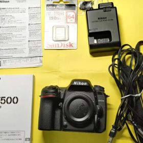 Nikon D7500 【美品】撮影1160回 +メモリカード付