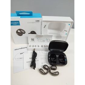 【美品】Soundcore C40i/A3331/ワイヤレスイヤホン/グレー(ヘッドフォン/イヤフォン)