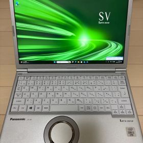 【良品/累積7380時間】Panasonic Let’s note CF-SV9 Windows11 SSD256GB メモリ8GB Core i5 軽量 高速 パソコン ノートPC パナソニック レッツノート DVDドライブ すぐ使える