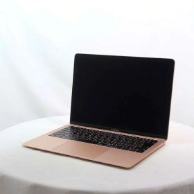 【中古】Apple(アップル) MacBook Air 13.3-inch Mid-2019 MVFN2J／A Core_i5 1.6GHz 8GB SSD256GB ゴールド 〔10.15 Catalina〕 【196-ud】