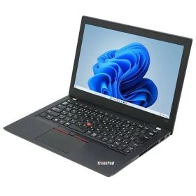 lenovo ThinkPad X280 Windows11 64bit WEBカメラ HDMI Core i7 8550U メモリー16GB 高速SSD512GB 無線LAN B5サイズ モバイル フルHD液晶 ノートパソコン【中古】【30日保証】1752310