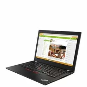 【中古】Lenovo ノートパソコン ThinkPad X280 (Corei3-7020U/2.3GHz/メモリ4GB/SSD256GB/12.5インチ/ブラック/Windows10Pro64bit) 20KESELB00