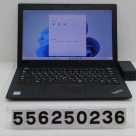 Lenovo ThinkPad X280 Core i5 8250U 1.6GHz/8GB/256GB(SSD)/12.5W/FHD(1920x1080)/Win11【中古】【20260205】