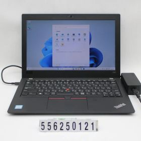 Lenovo ThinkPad X280 Core i5 8250U 1.6GHz/8GB/256GB(SSD)/あり/12.5W/FHD(1920x1080)/Win11【中古】【20260120】