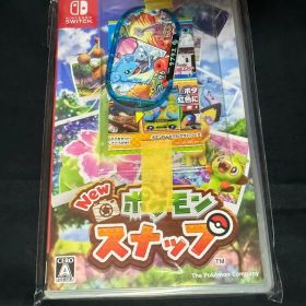 【新品未開封】New ポケモンスナップ NintendoSwitch 特典付き