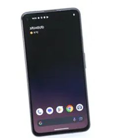 【液晶美品】Softbank SIMフリー Google Pixel4a（5G）128GB ブラック