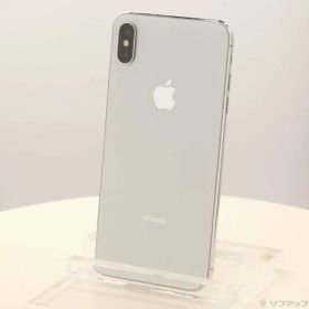 ソフマップ 〔中古品〕 iPhoneXS Max 64GB シルバー MT6R2J／A SIMフリー【198】