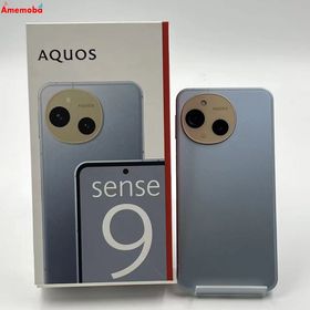AQUOS sense9 6GB/128GB ブルー SHG14 UQmobile版SIMフリー極美